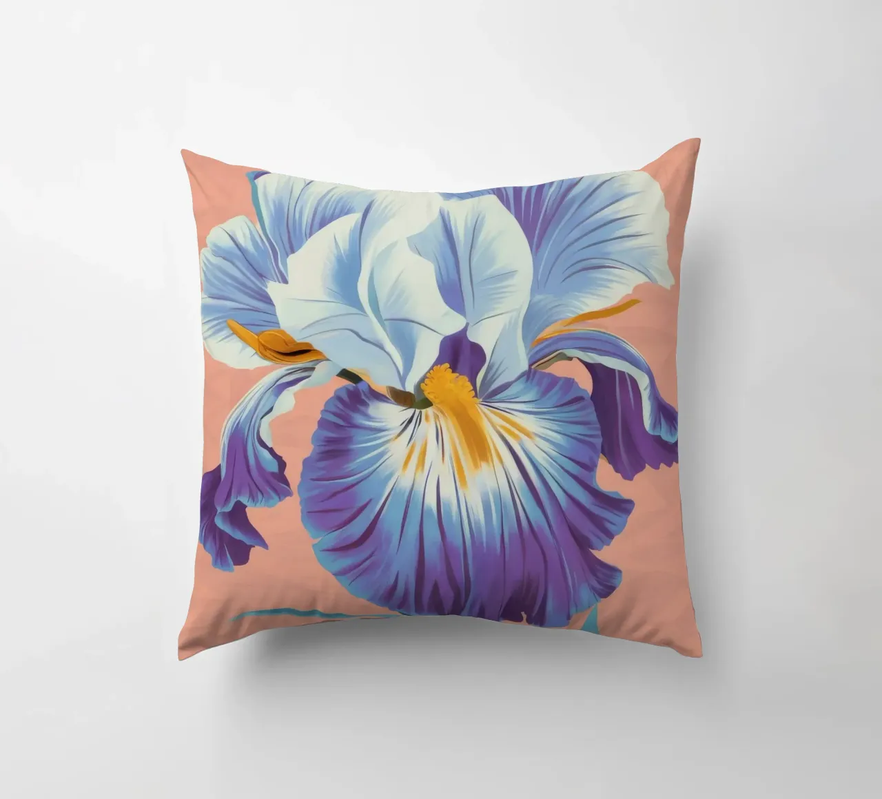 Iris Bloom Majesty cuscino da Lumie Layers