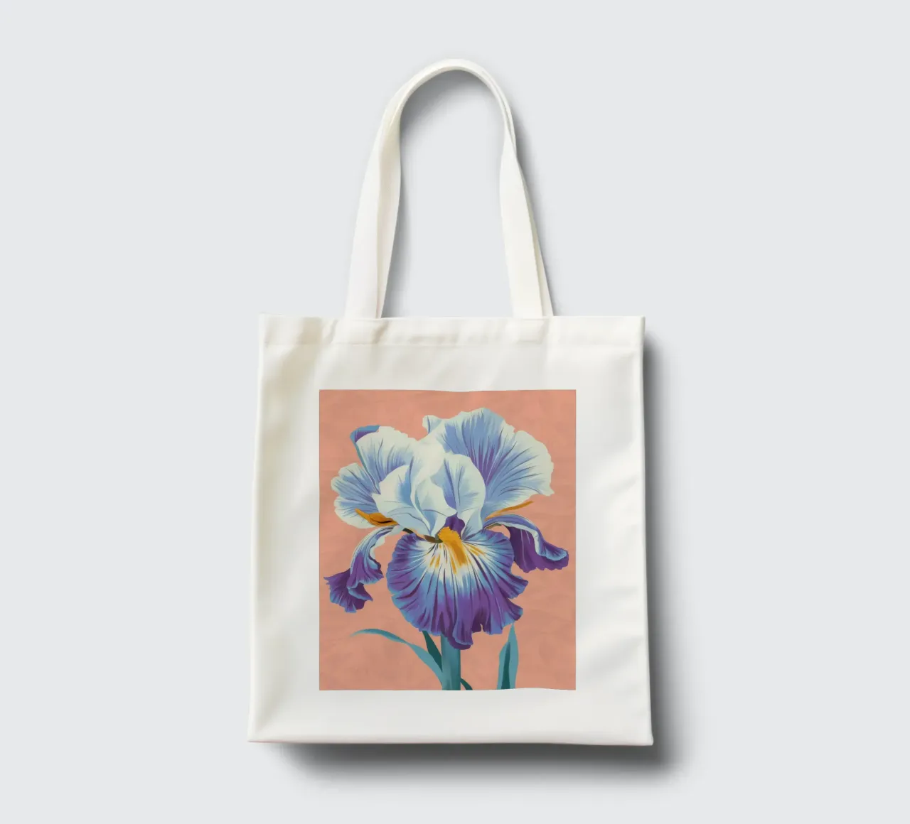 Iris Bloom Majesty borsa in juta da Lumie Layers