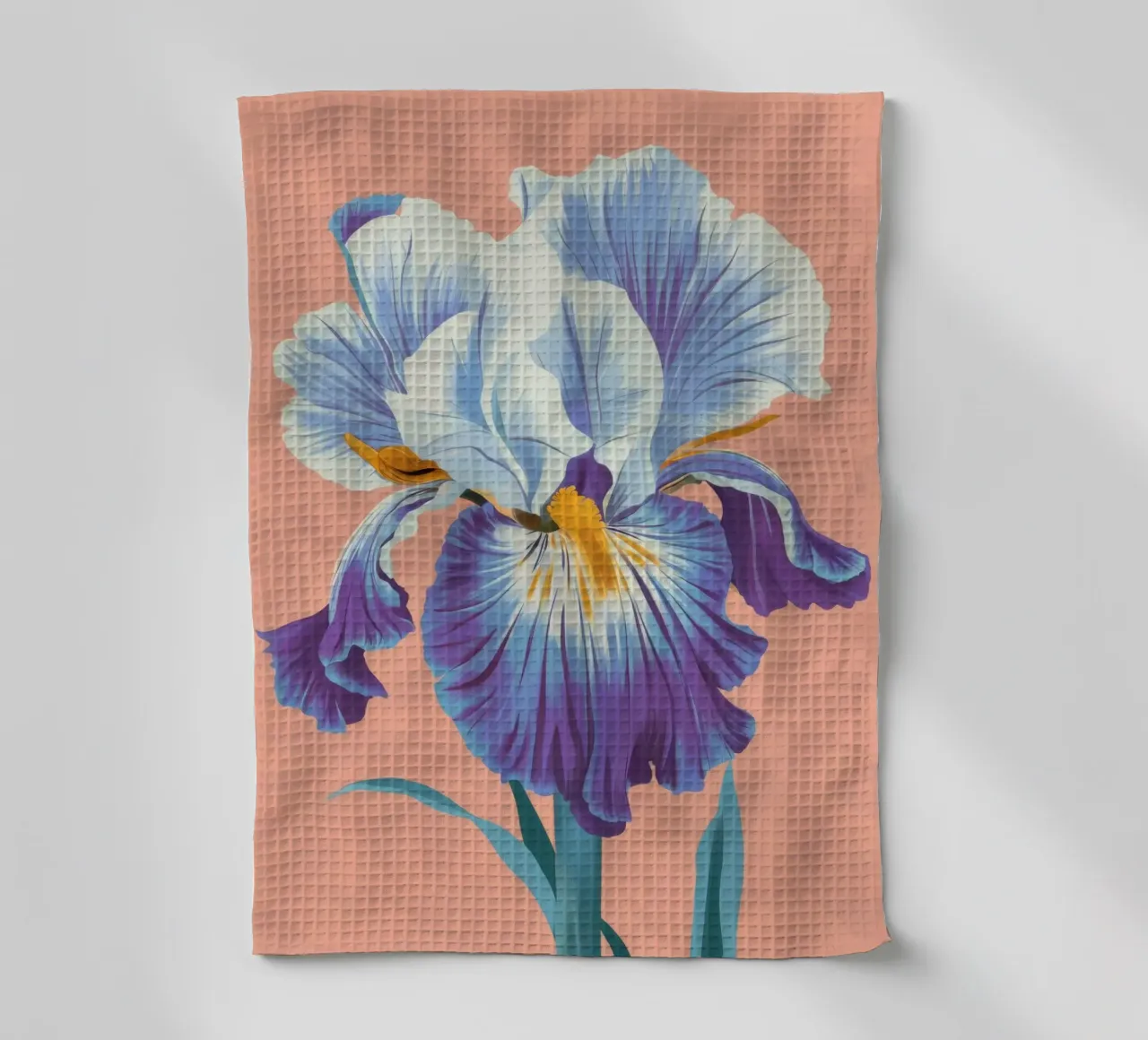 Iris Bloom Majesty canovaccio da cucina da Lumie Layers