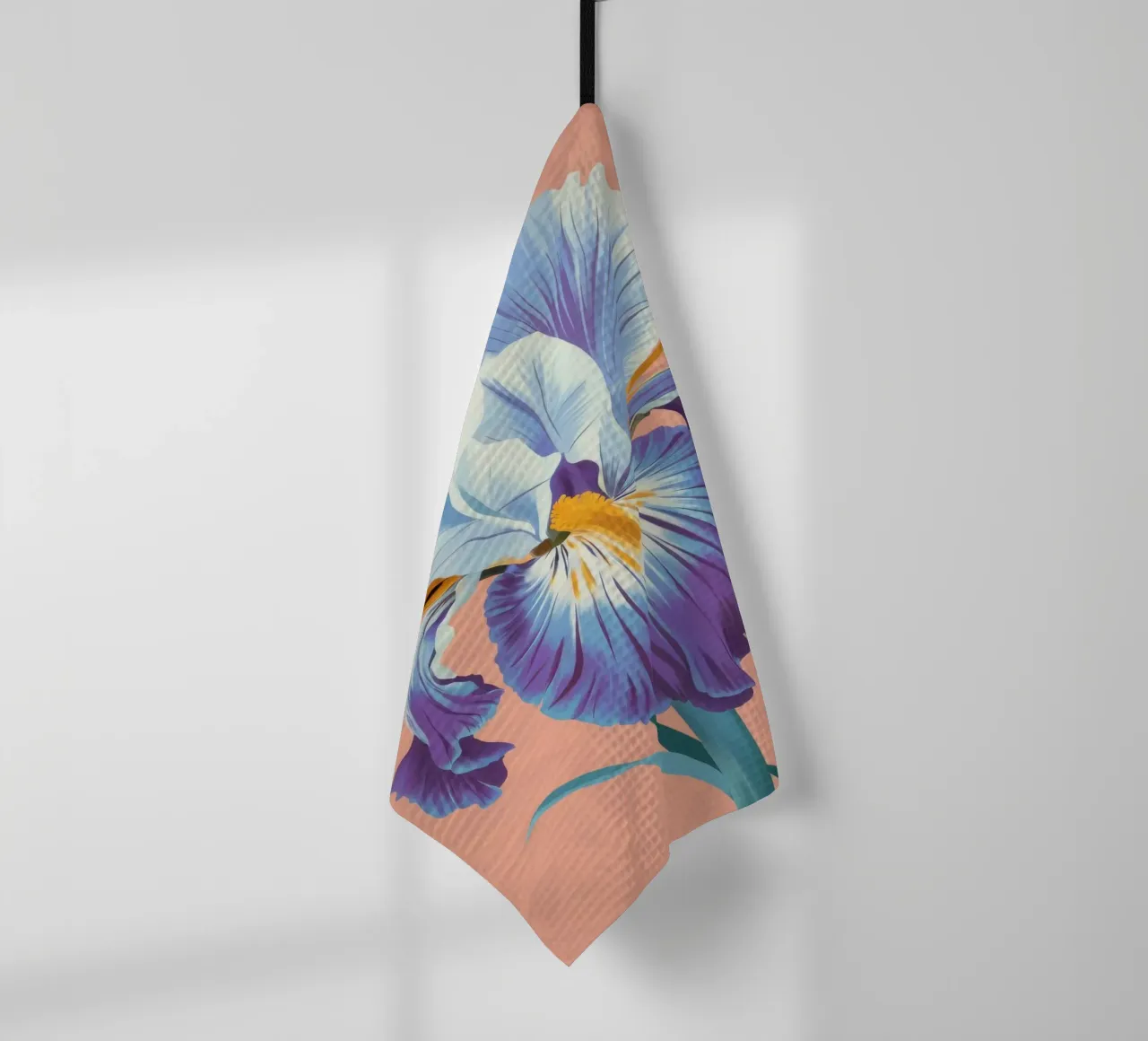 Iris Bloom Majesty canovaccio da cucina da Lumie Layers