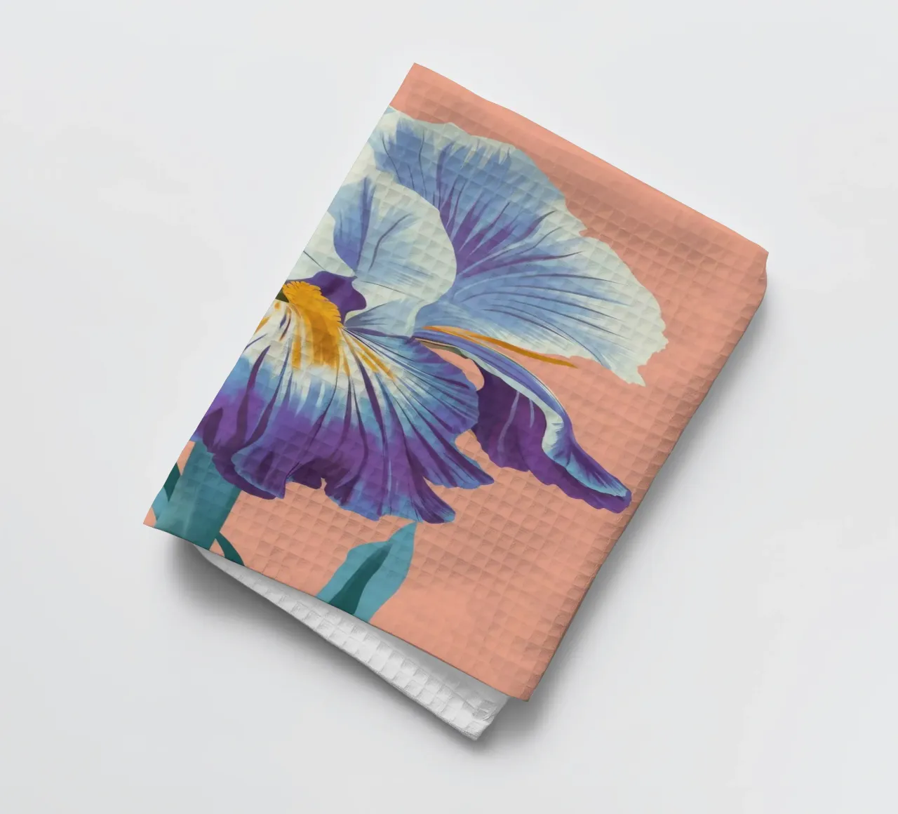 Iris Bloom Majesty canovaccio da cucina da Lumie Layers