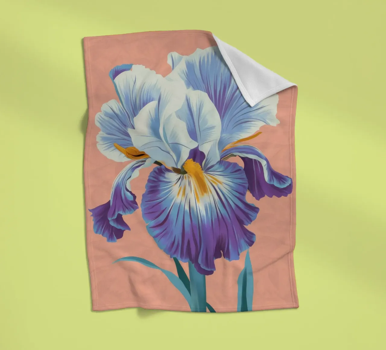 Iris Bloom Majesty coperta in pile da Lumie Layers
