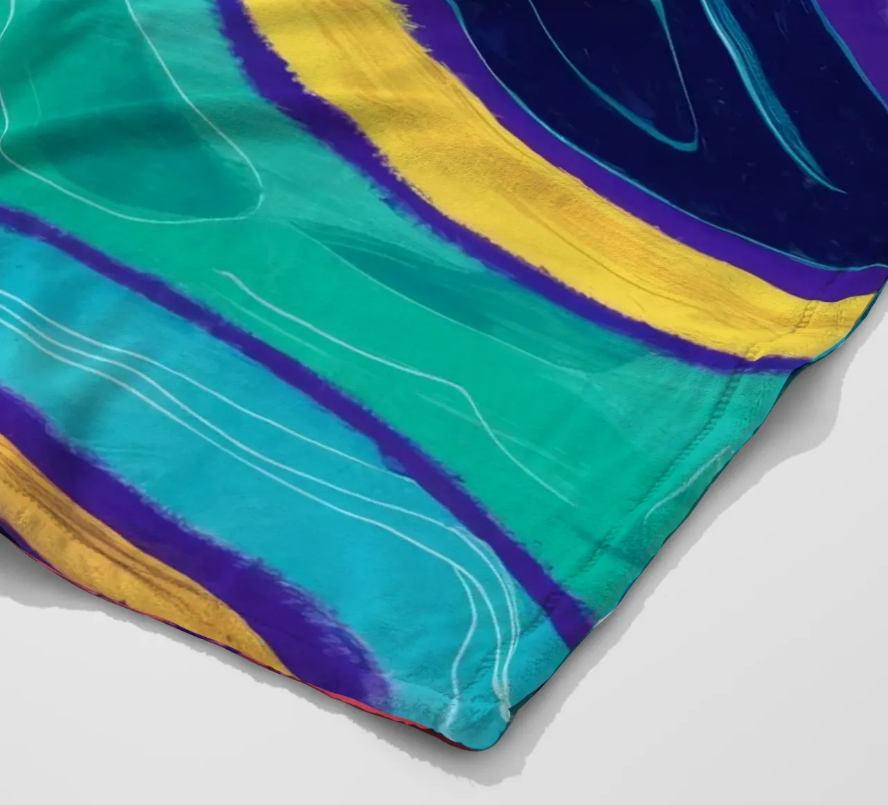 Vibrierende flüssige Träume Fleecedecke von Vivid Reverie