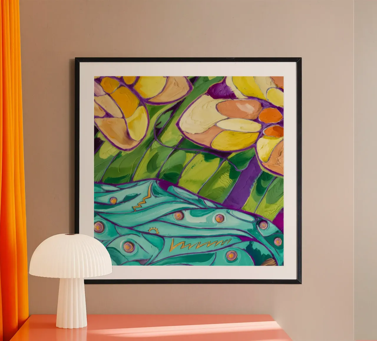 Sussurri mistici dei petali poster da Vivid Reverie
