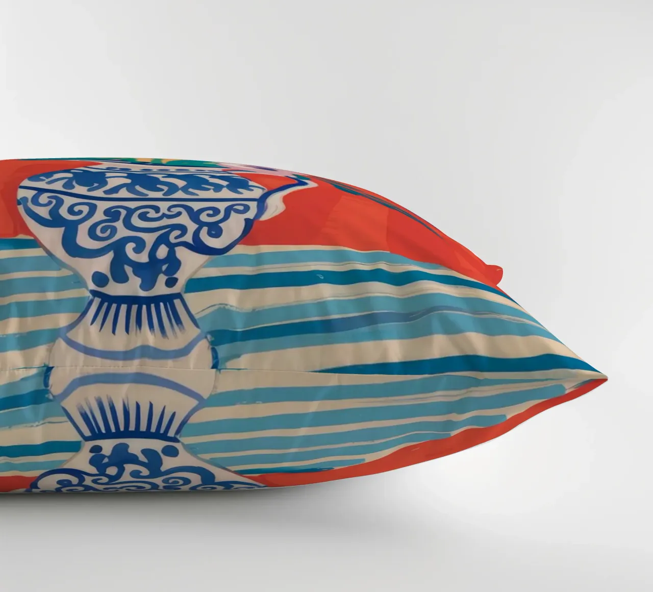 Chinoiserie Bloom Bright cuscino da Lumie Layers