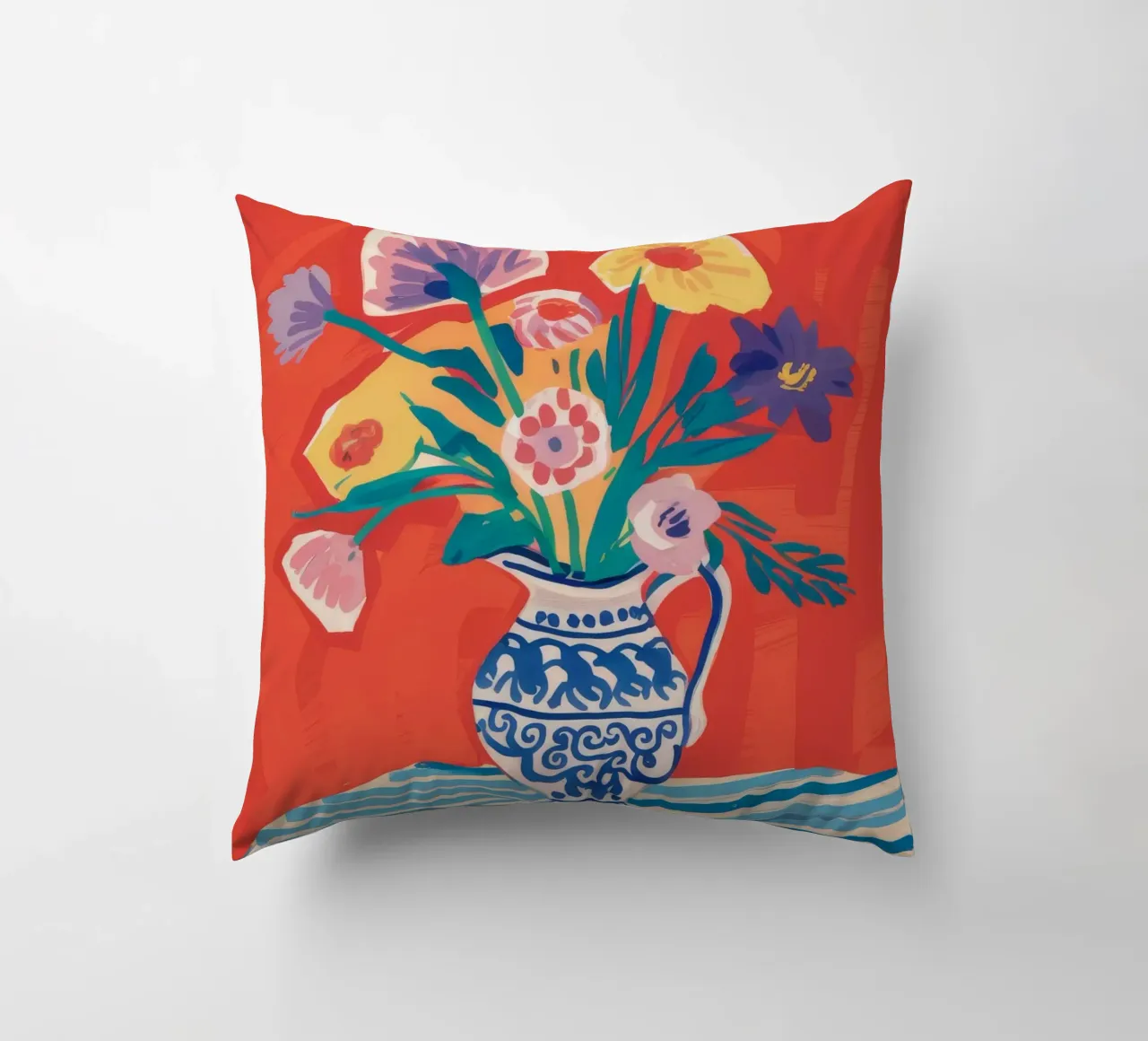 Chinoiserie Bloom Bright cuscino da Lumie Layers