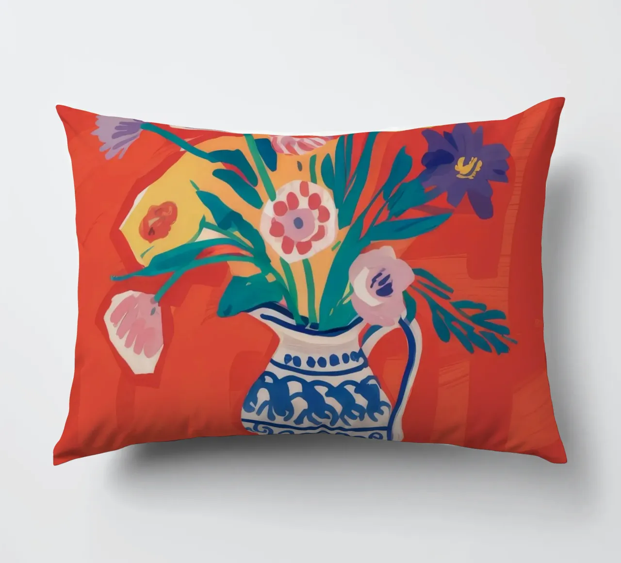 Chinoiserie Bloom Bright cuscino da Lumie Layers
