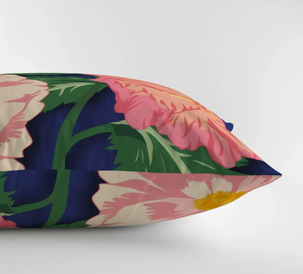 Macro Bloom Rosa cuscino da Lumie Layers