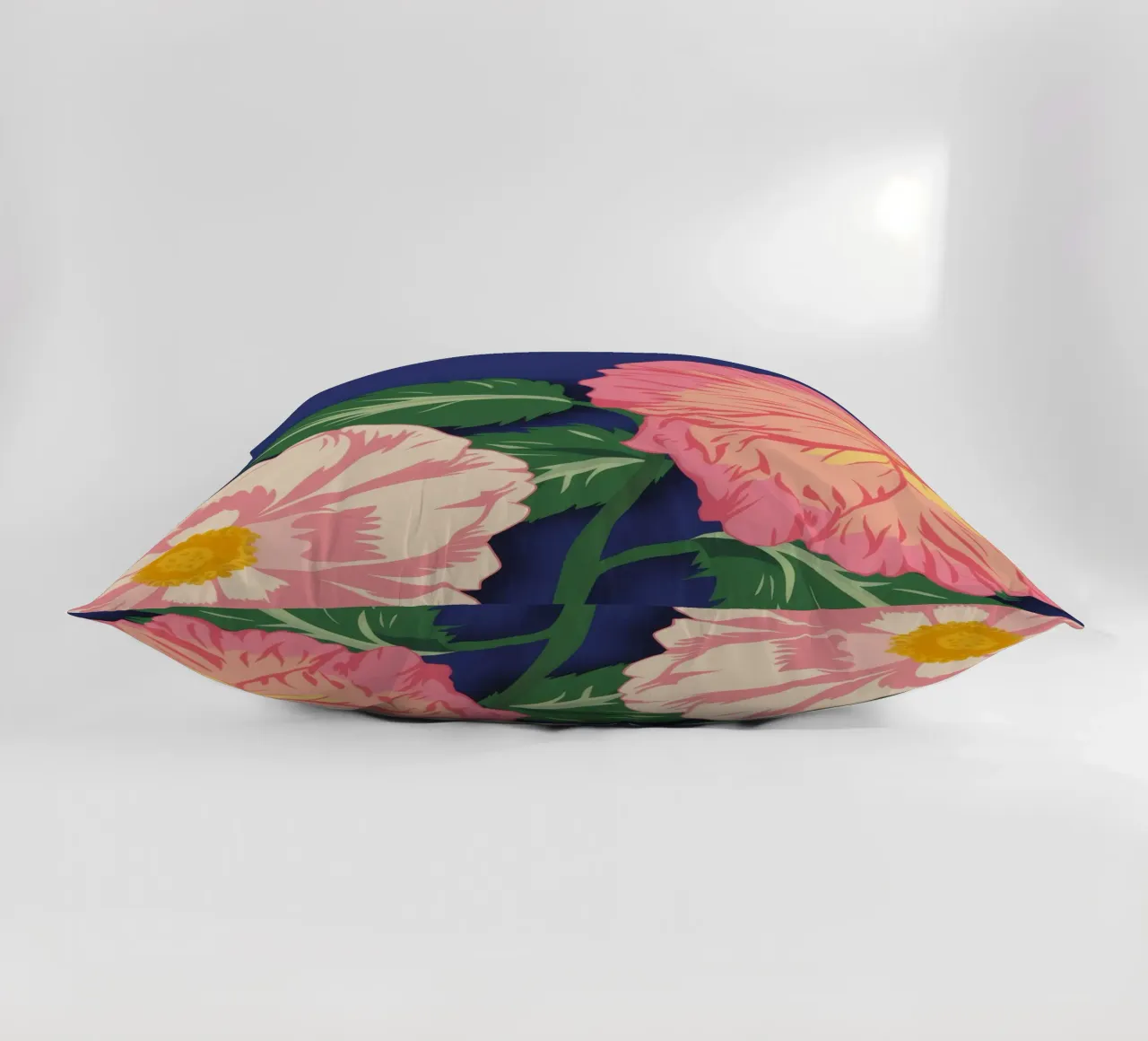 Macro Bloom Rosa cuscino da Lumie Layers