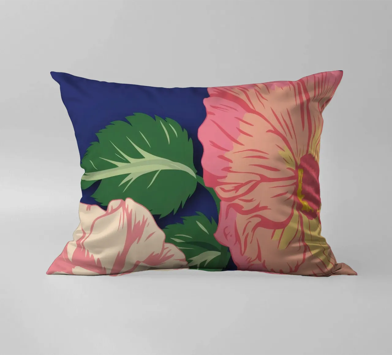 Macro Bloom Rosa cuscino da Lumie Layers