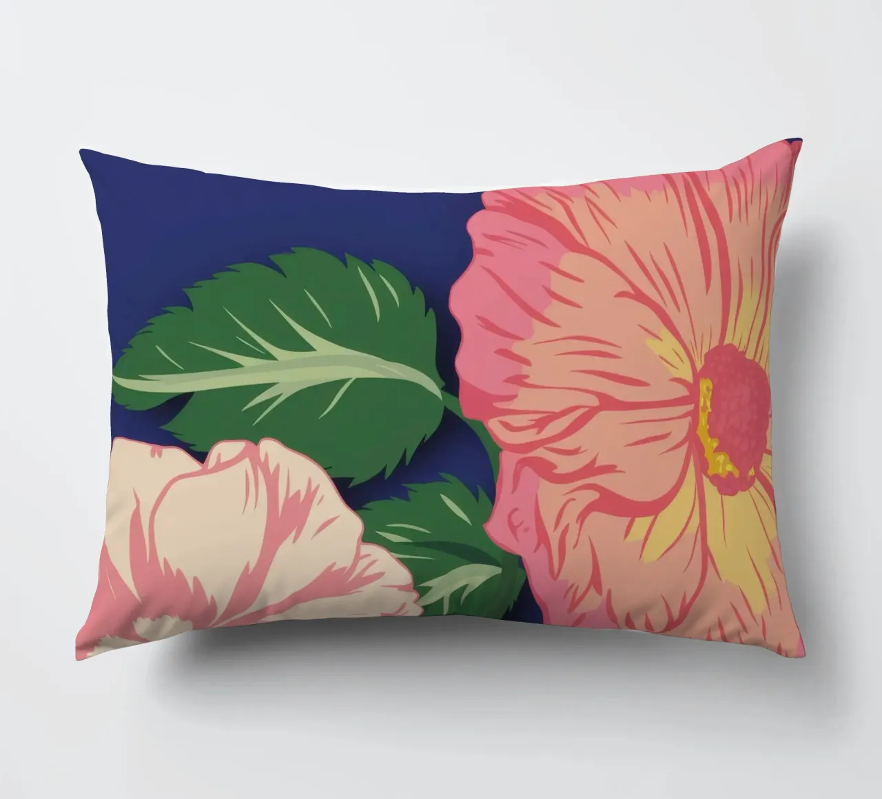 Macro Bloom Rosa cuscino da Lumie Layers