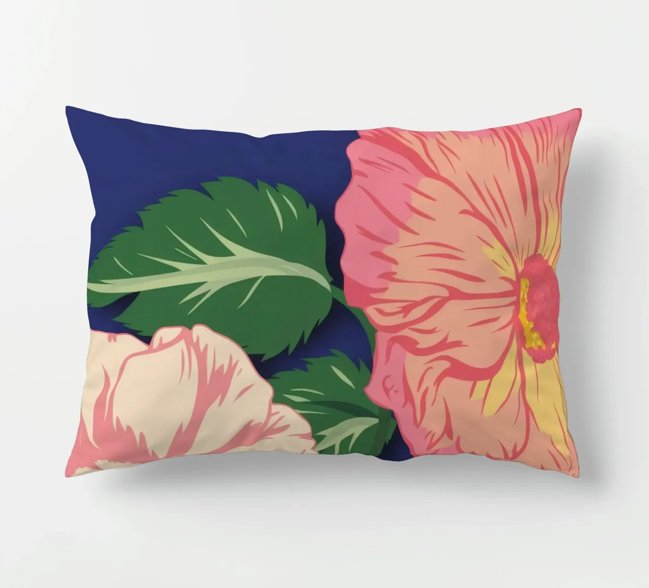 Macro Bloom Rosa cuscino da Lumie Layers