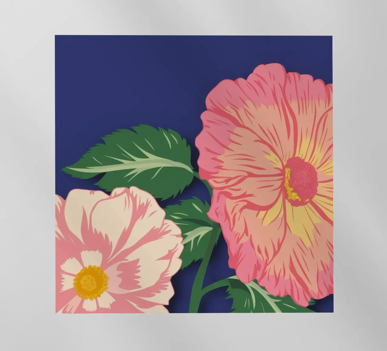 Macro Bloom Rosa pellicola backlit da Lumie Layers