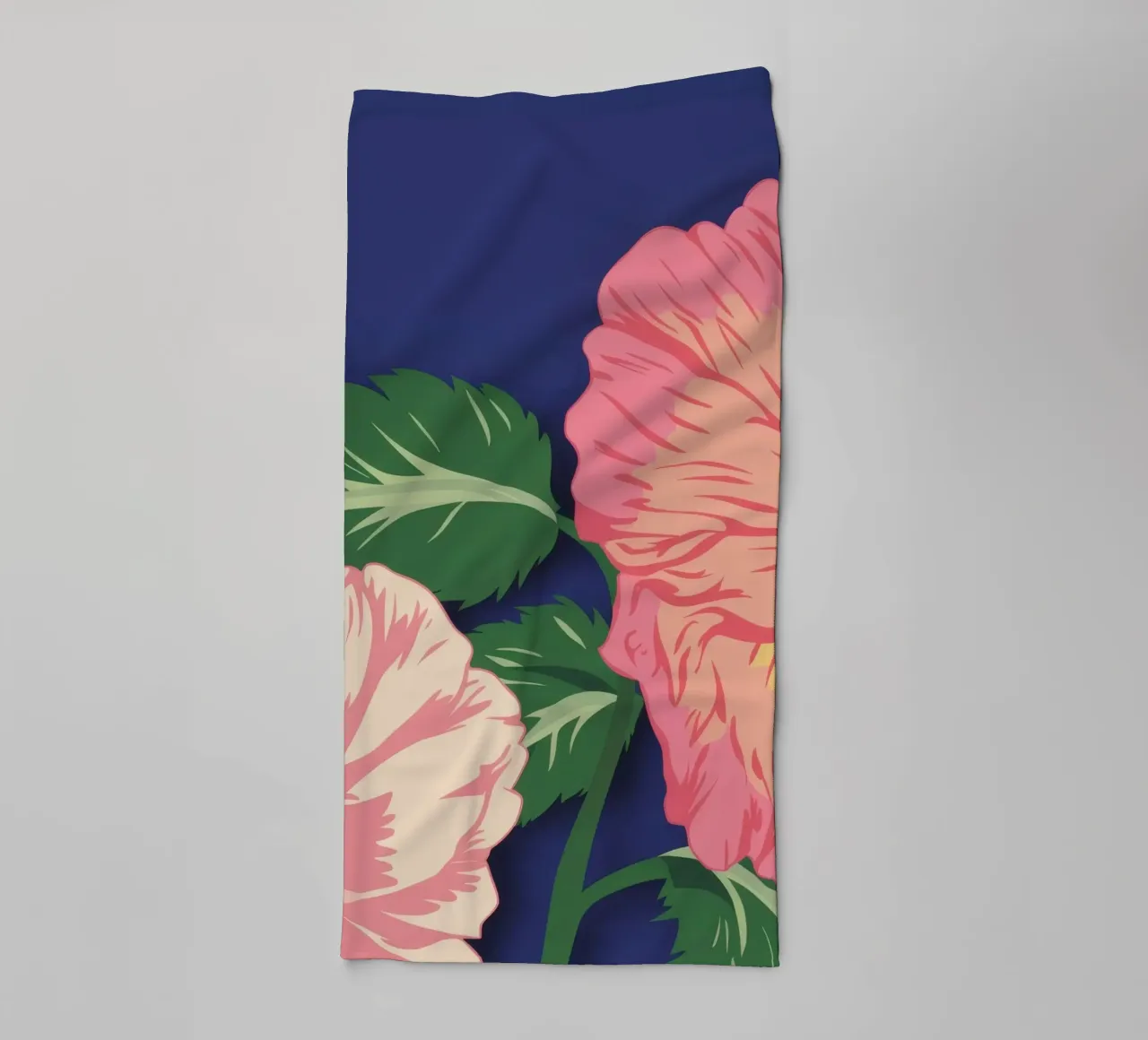 Macro Bloom Rosa asciugamano da bagno da Lumie Layers