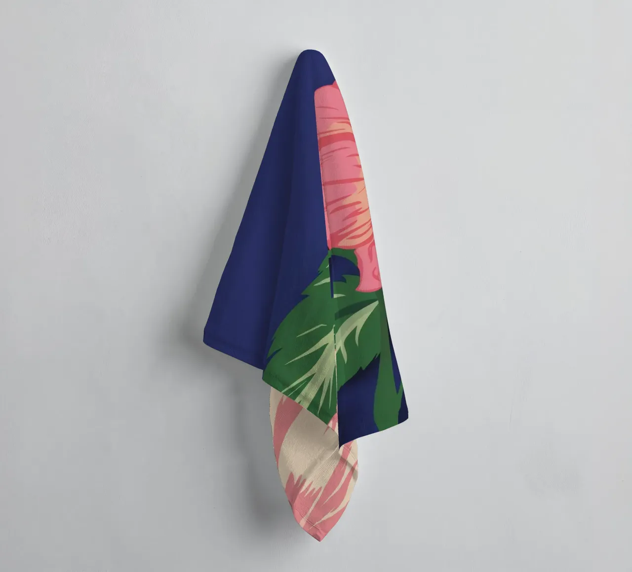 Macro Bloom Rosa asciugamano da bagno da Lumie Layers