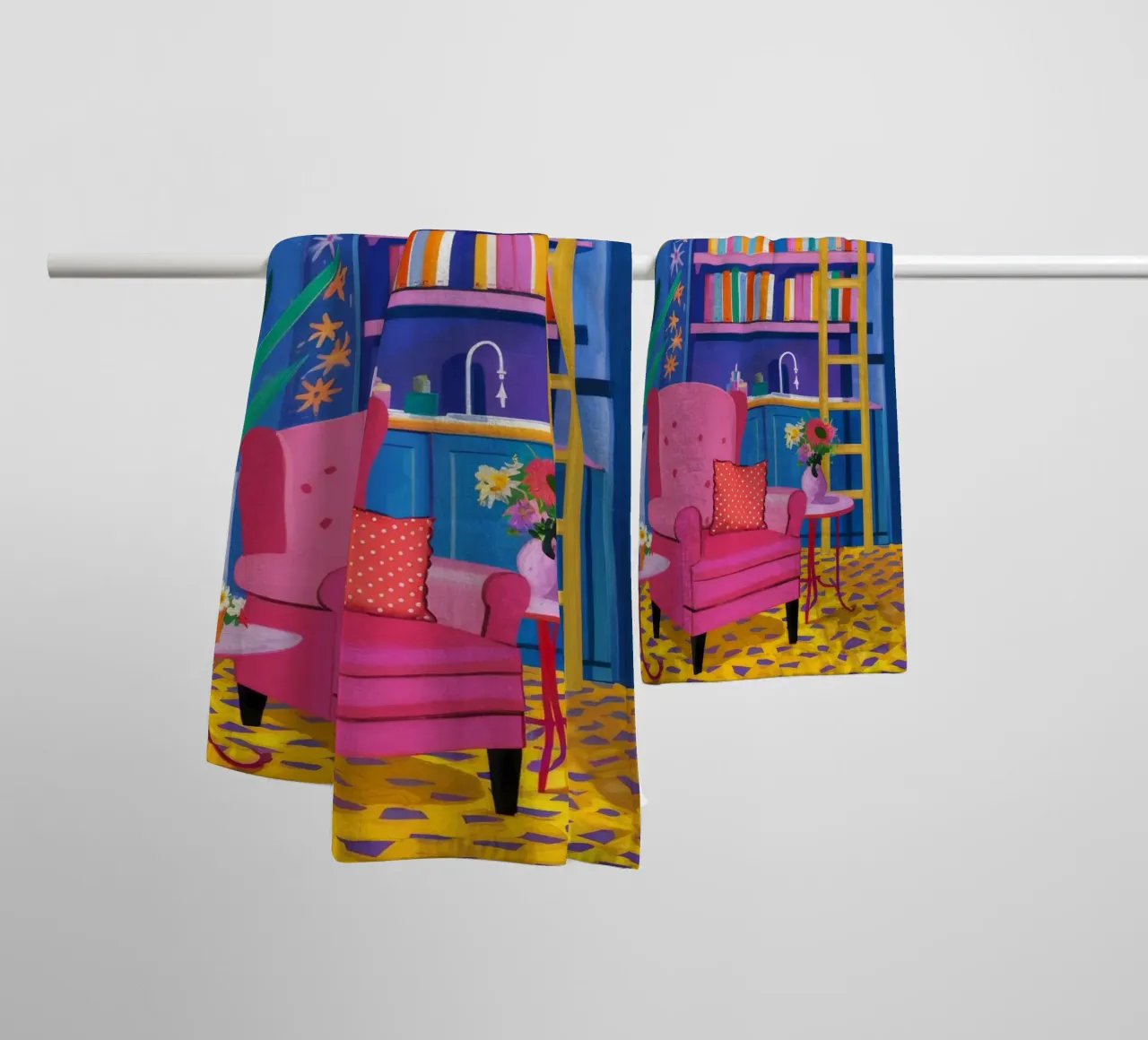 Velvet Chair Library towel by Grande Serene