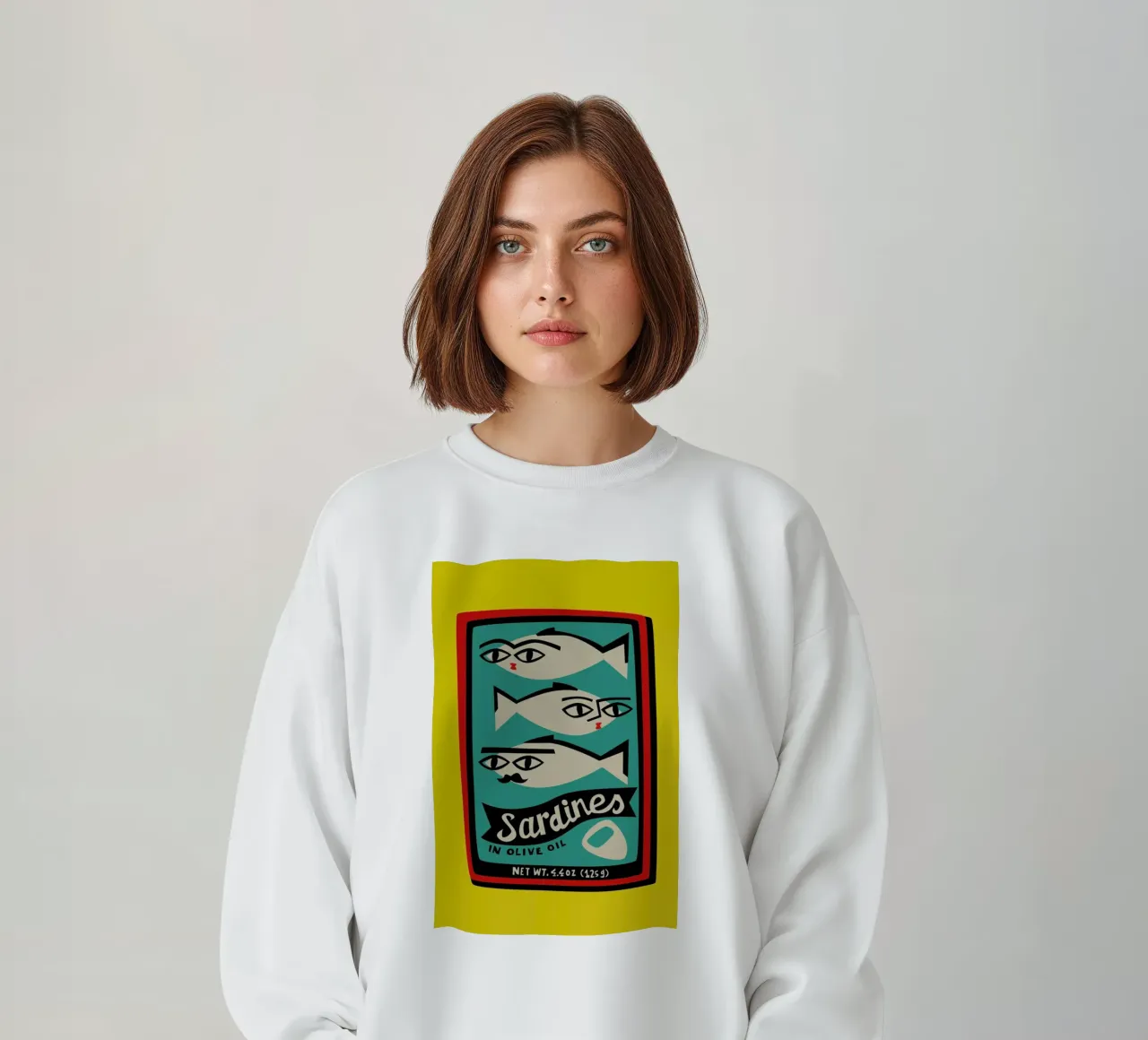 Sardines felpa da Fox & Velvet