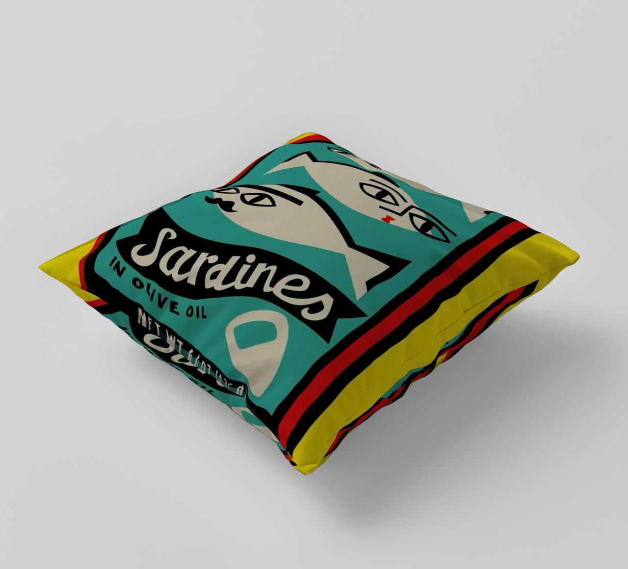 Sardines coussin de Fox & Velvet