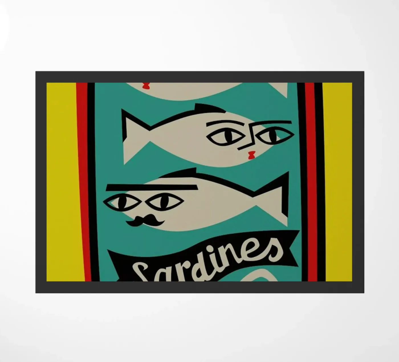 Sardines doormat by Fox & Velvet