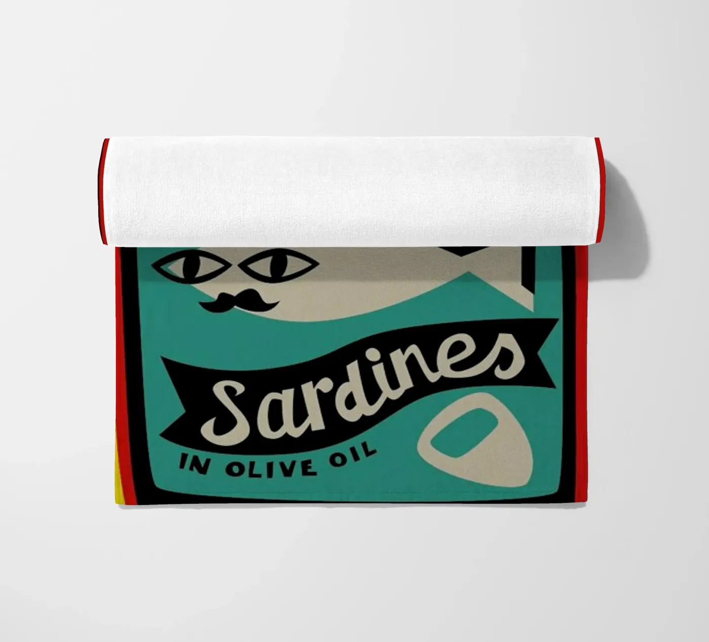 Sardines strandhanddoek van Fox & Velvet