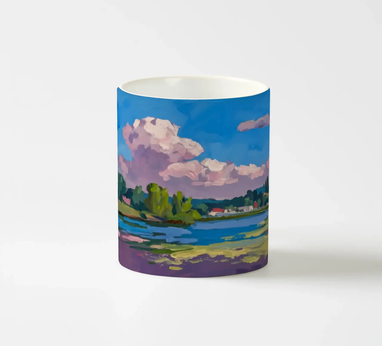 Azure Skies Serenity keramische mok van Radiance Landscape
