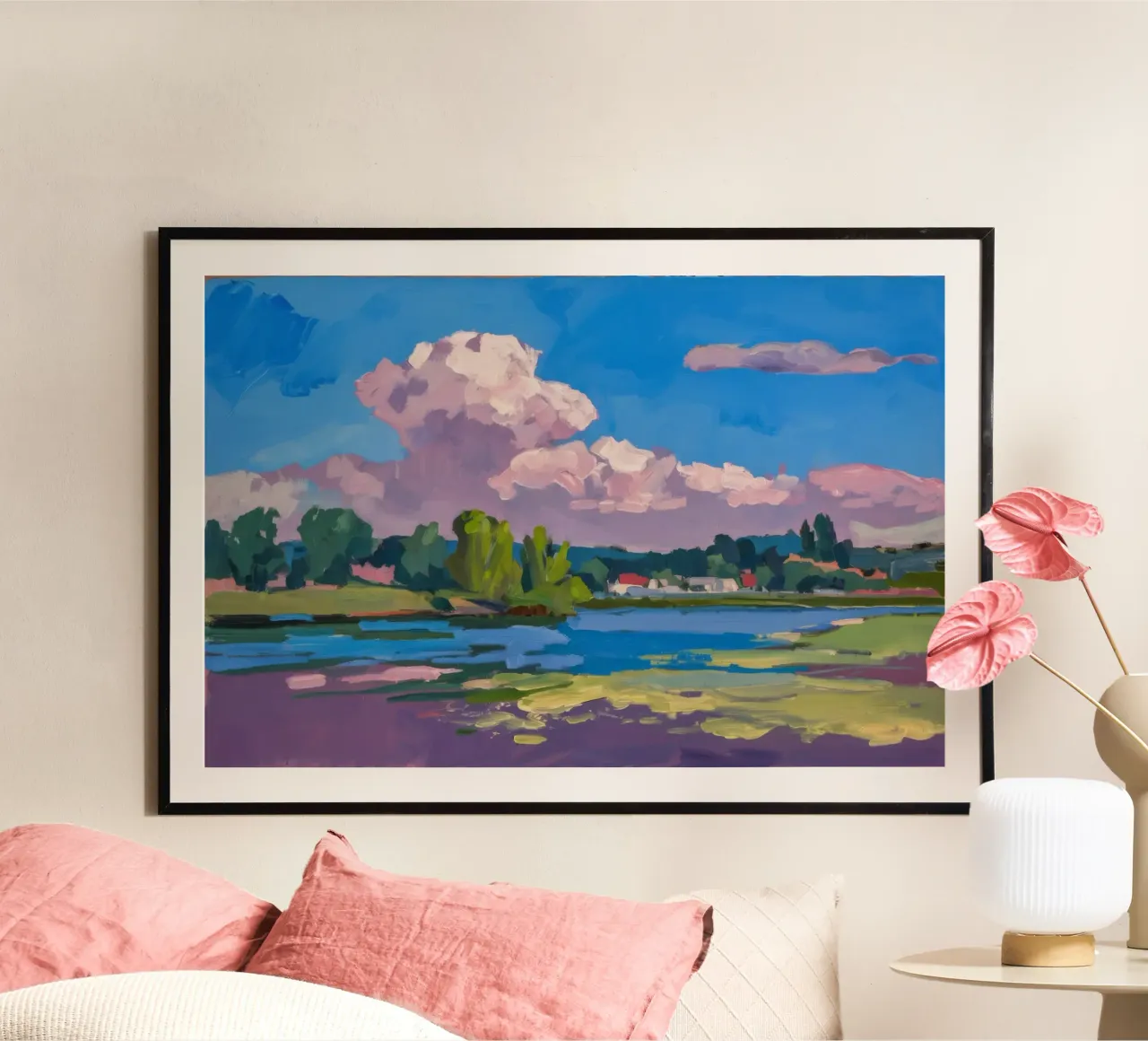 Azure Skies Serenity Hahnemühle von Radiance Landscape