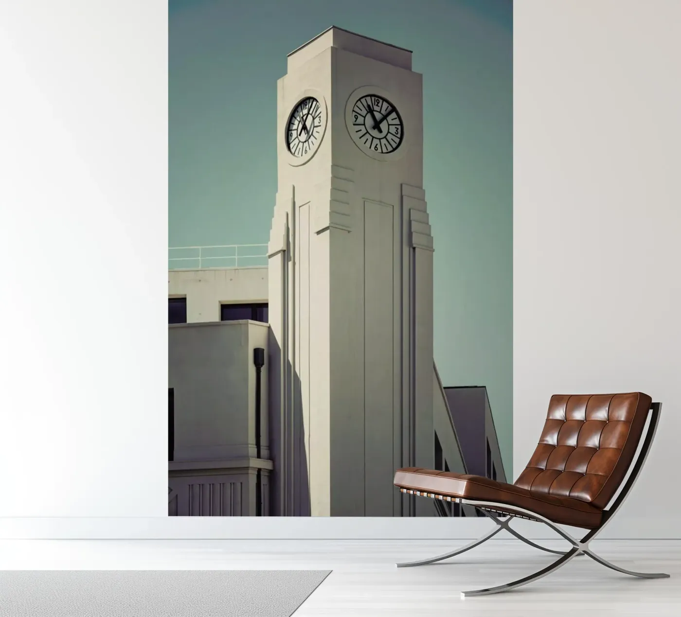 Clocktower fotobehang van Michael Belhadi