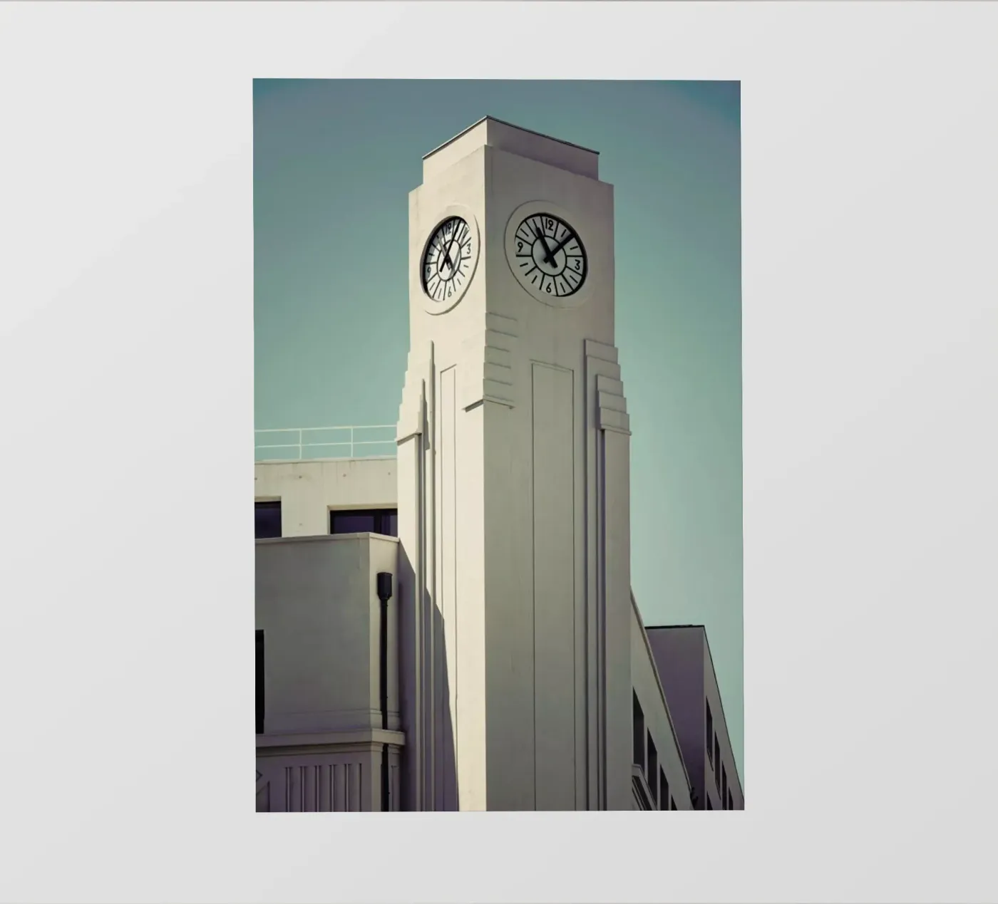 Clocktower fotobehang van Michael Belhadi