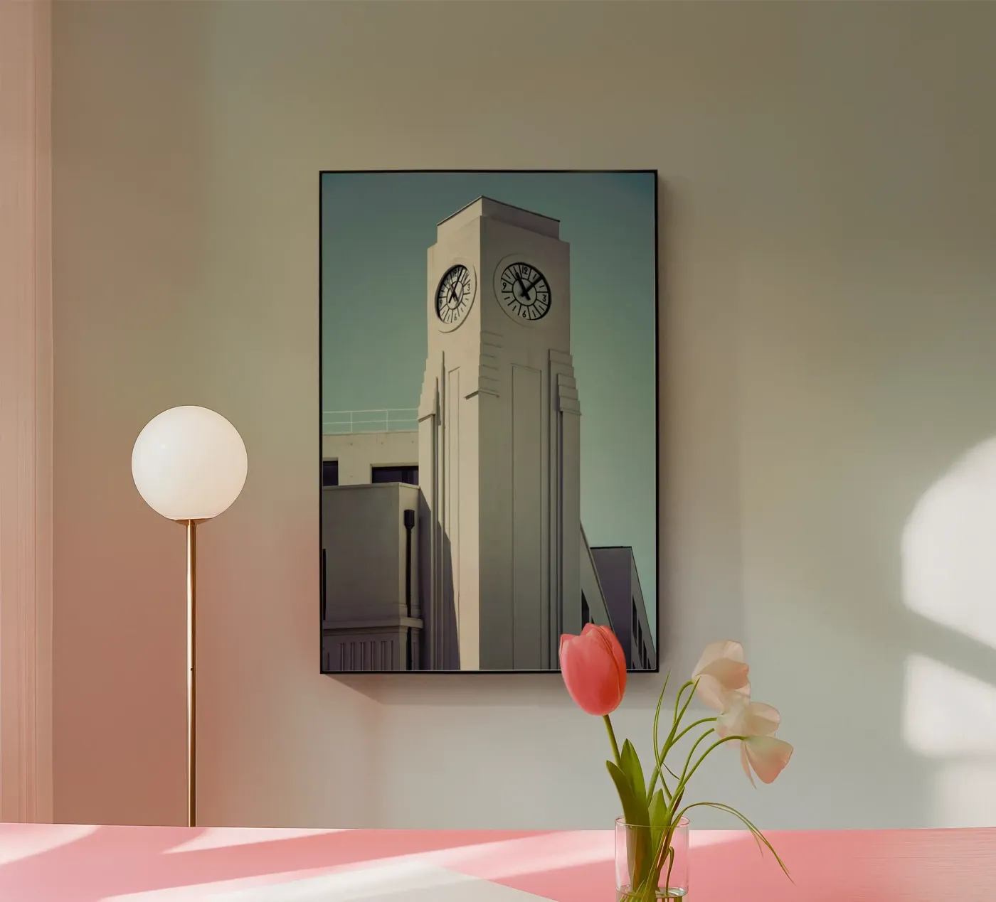 Clocktower plexiglass da Michael Belhadi