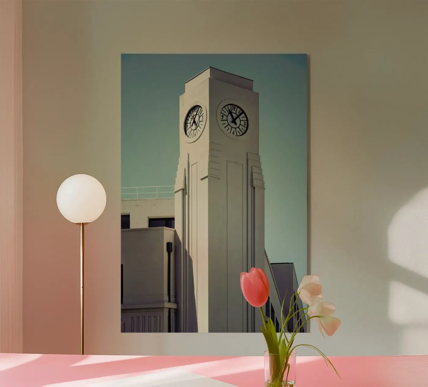 Clocktower plexiglass da Michael Belhadi