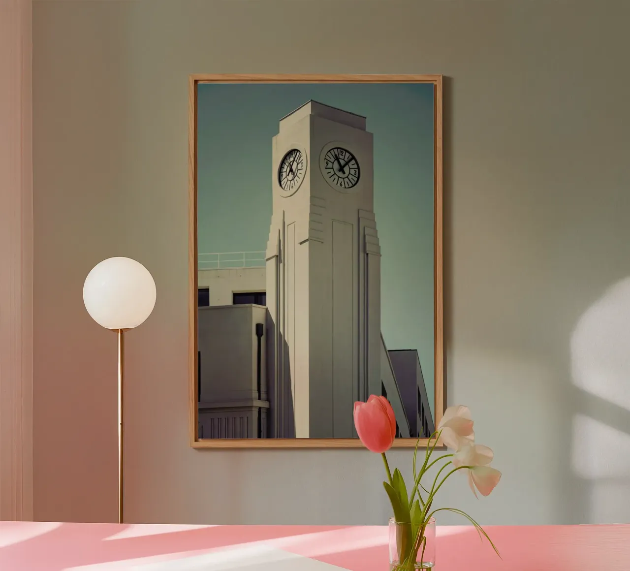 Clocktower alluminio dibond da Michael Belhadi