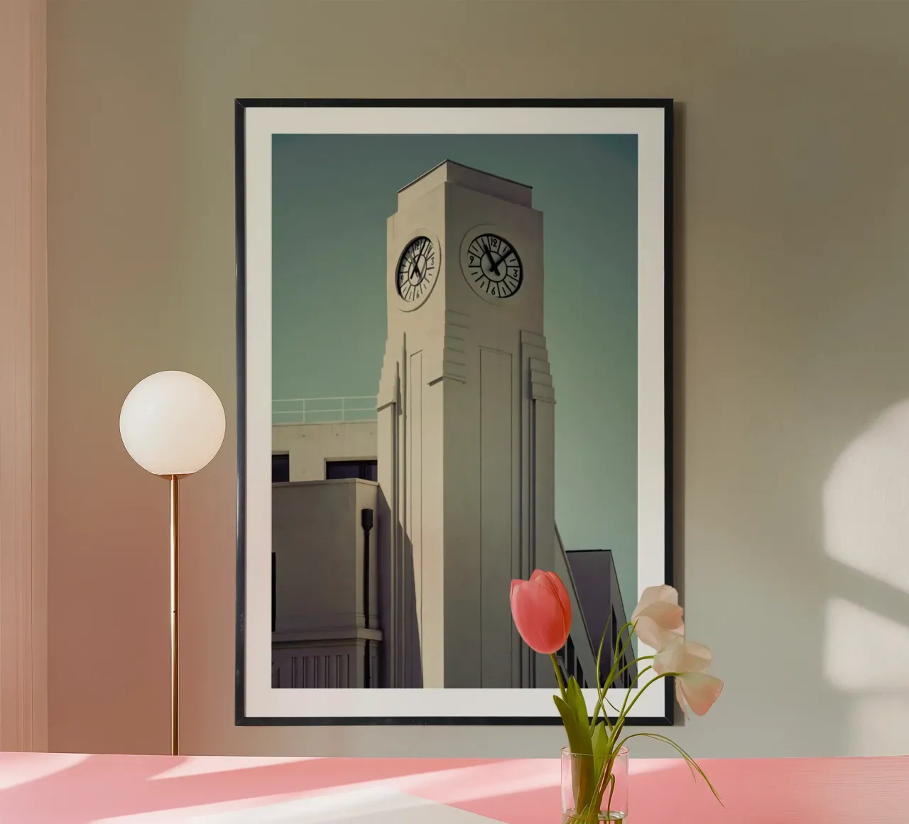 Clocktower poster by Michael Belhadi