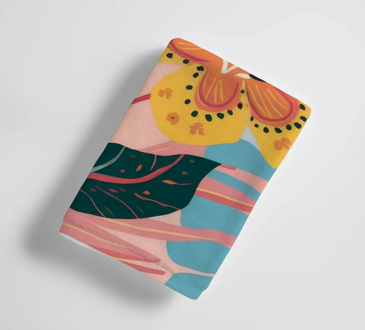 Farfalla Flora Danza asciugamano da bagno da Lumie Layers