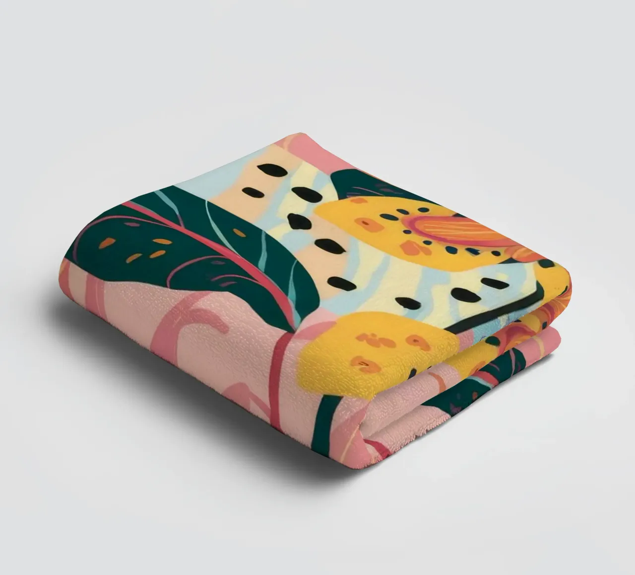 Farfalla Flora Danza asciugamano da bagno da Lumie Layers