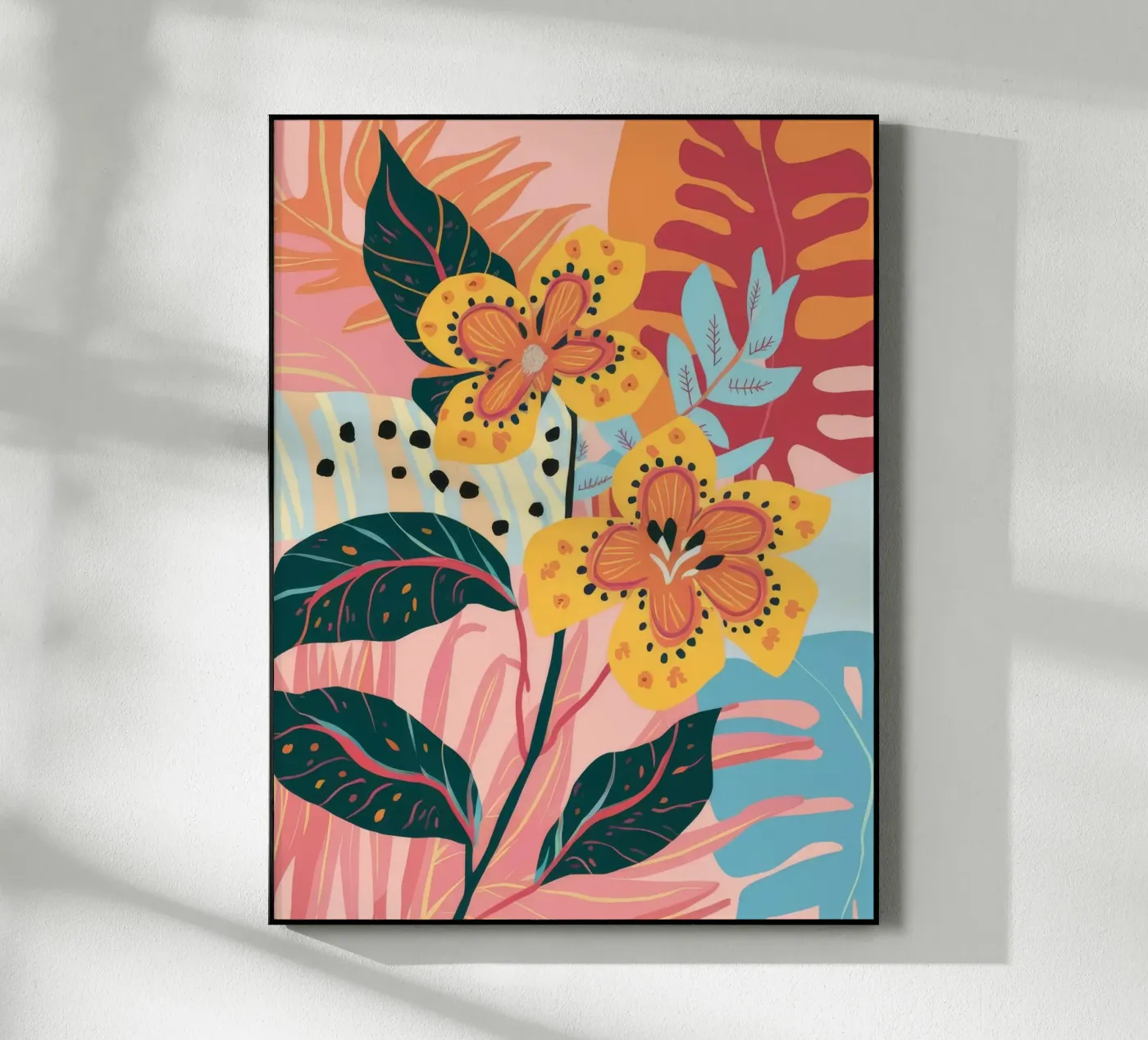 Butterfly Flora Dance acrylic glass by Lumie Layers