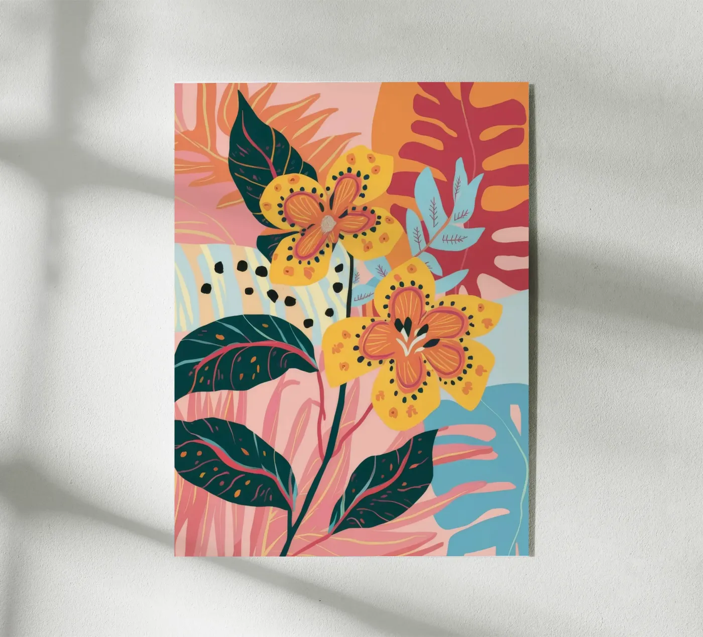 Butterfly Flora Dance acrylic glass by Lumie Layers