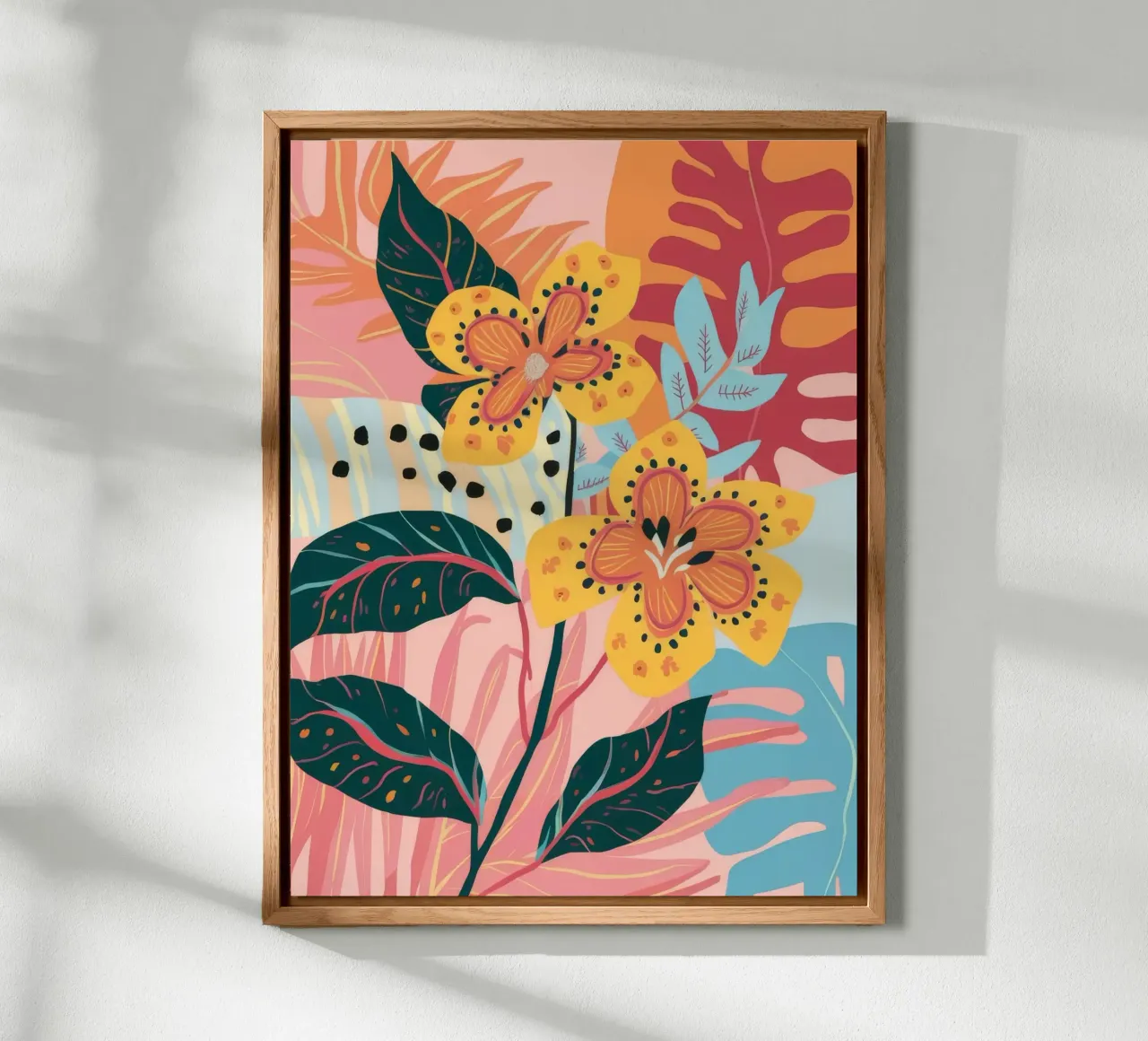 Farfalla Flora Danza alluminio dibond da Lumie Layers