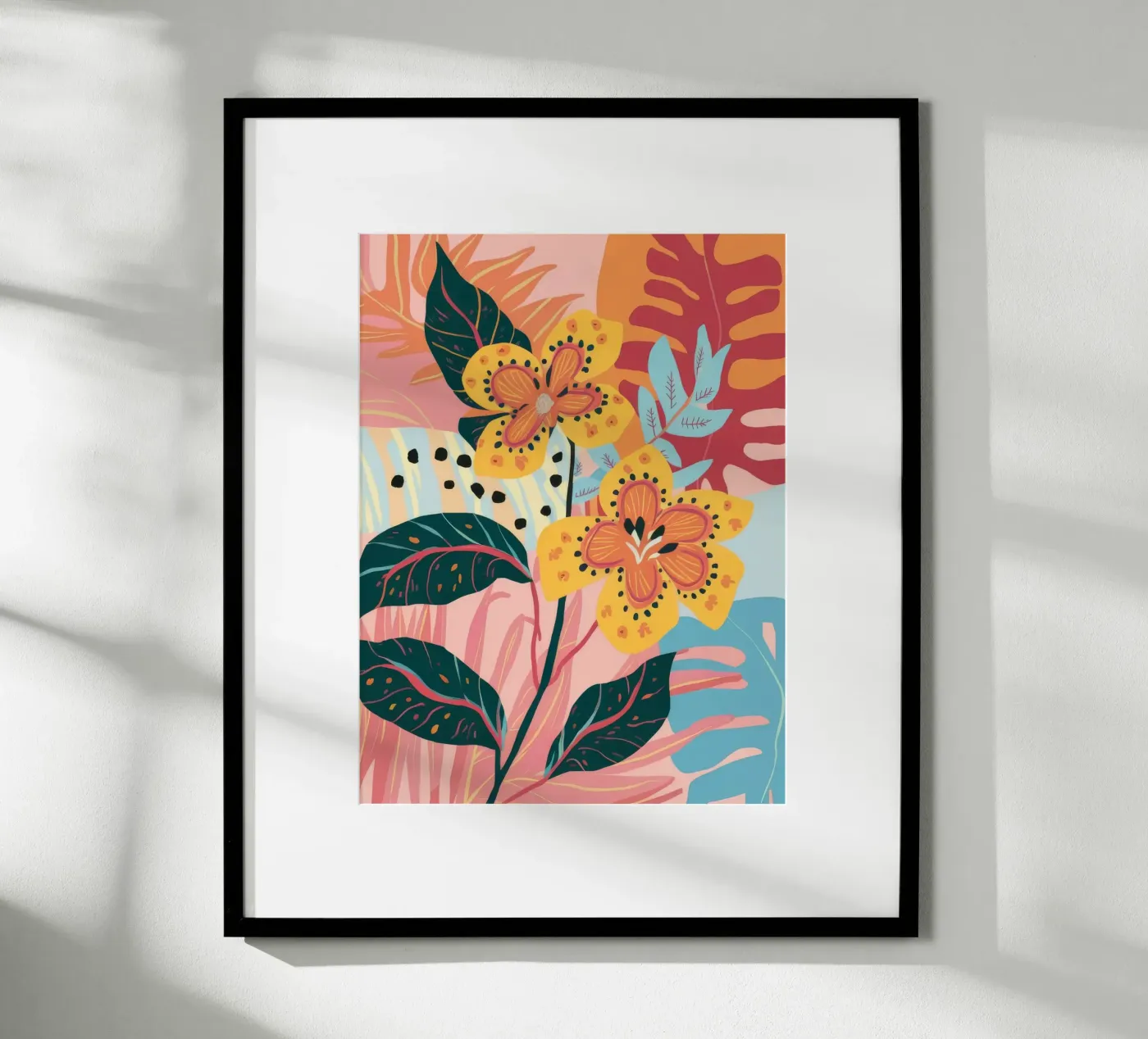 Farfalla Flora Danza poster da Lumie Layers