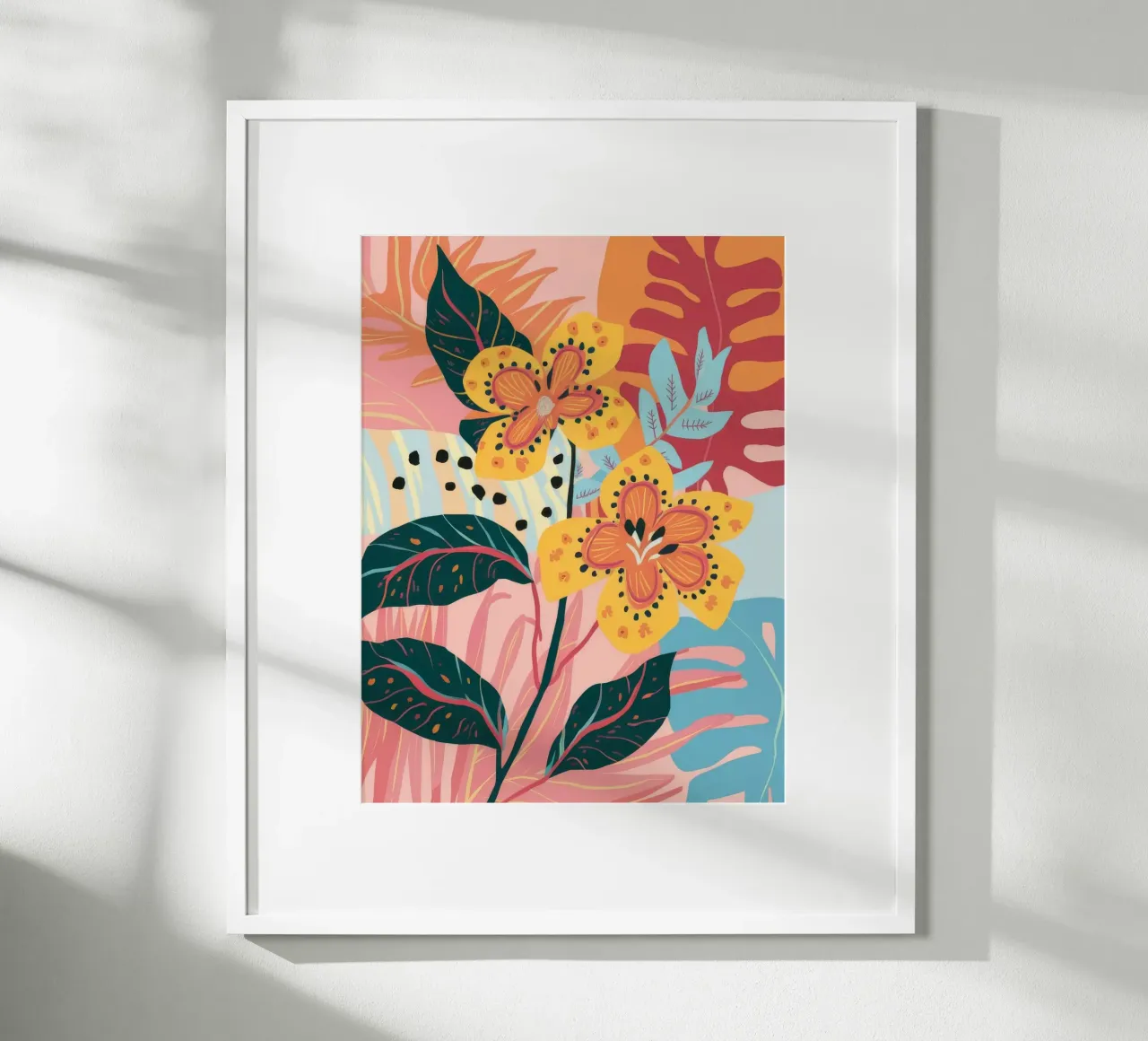 Farfalla Flora Danza poster da Lumie Layers