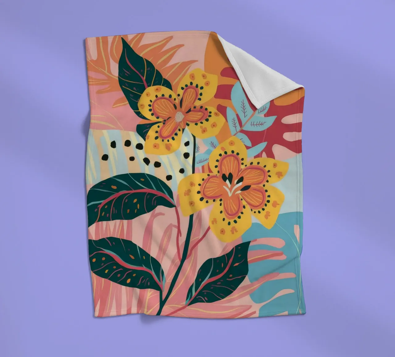 Farfalla Flora Danza coperta in pile da Lumie Layers