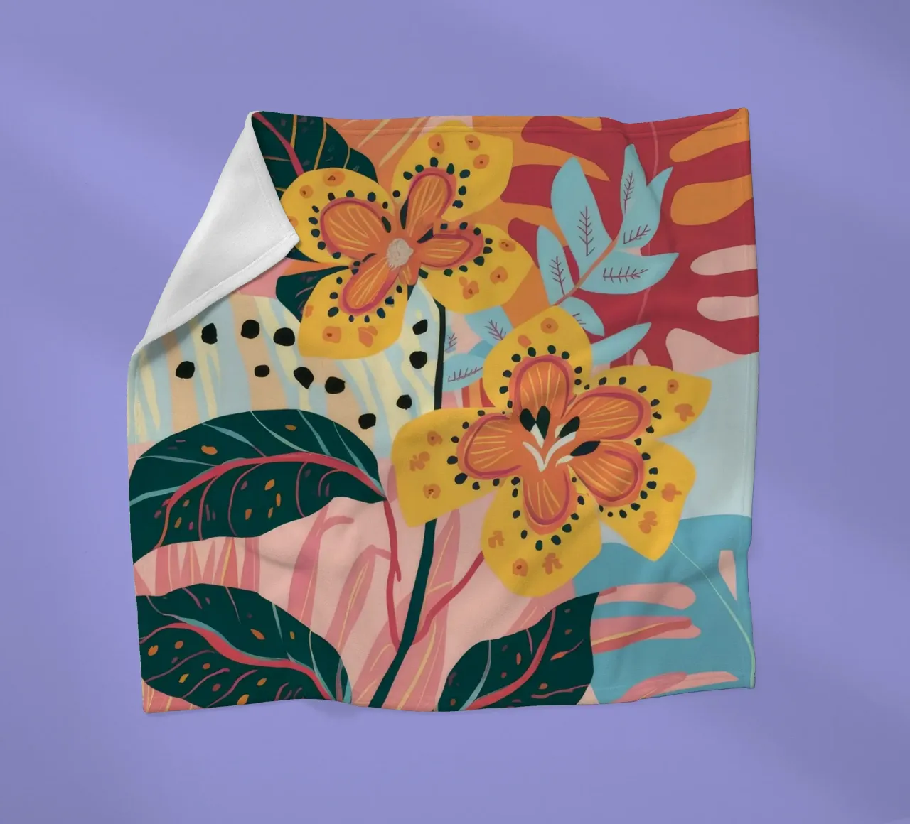 Farfalla Flora Danza coperta in pile da Lumie Layers