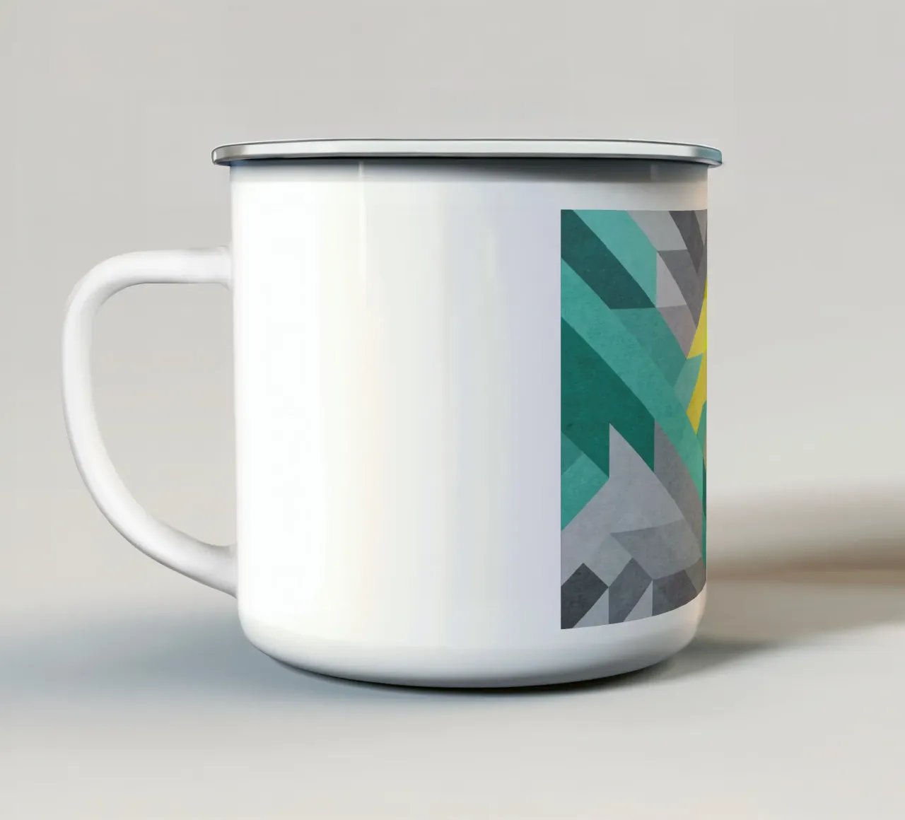 With nothing left to hide Emaille Tasse von Three Of The Possessed