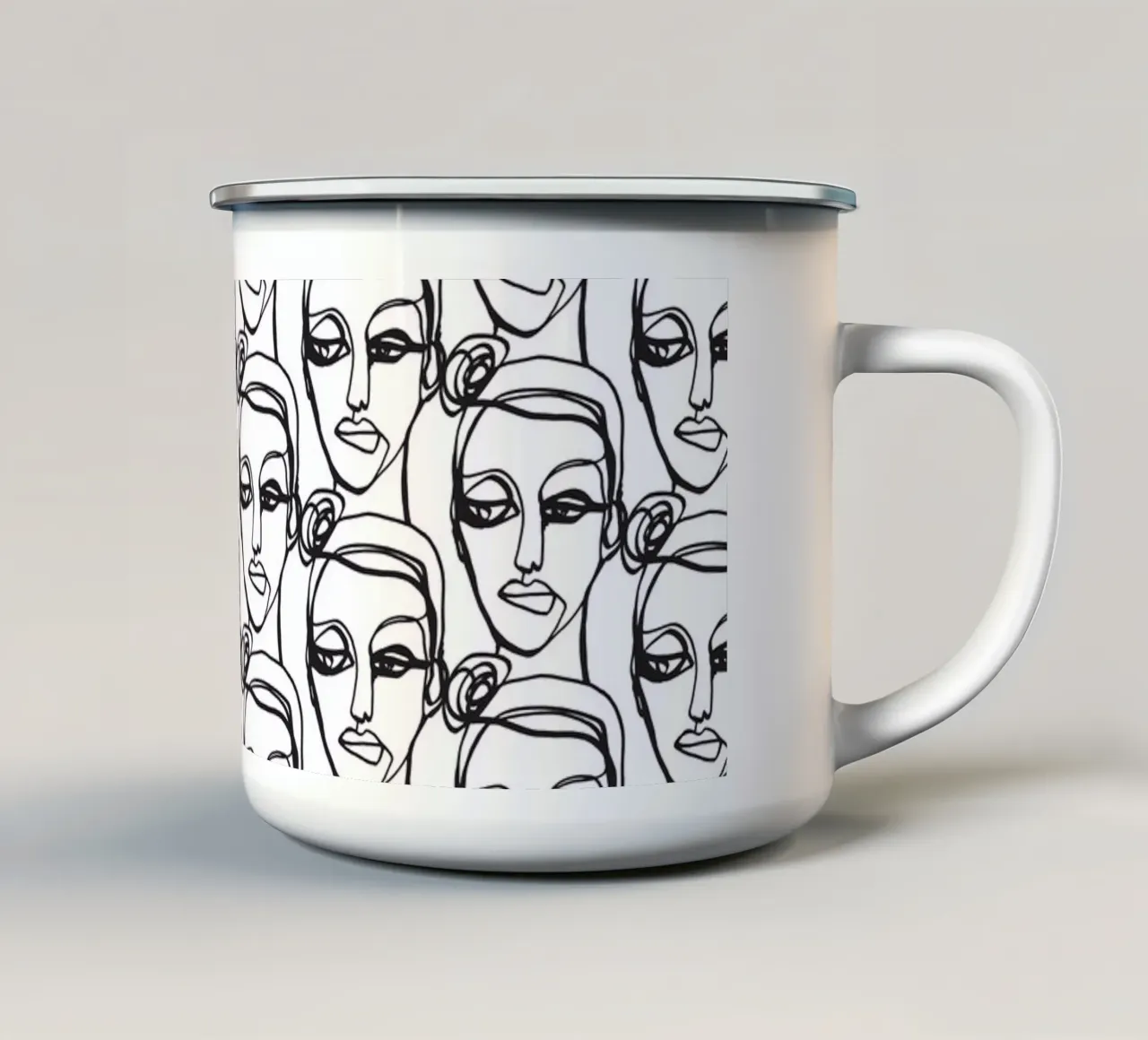 In My Feelings tazza in smalto da Klaus with K