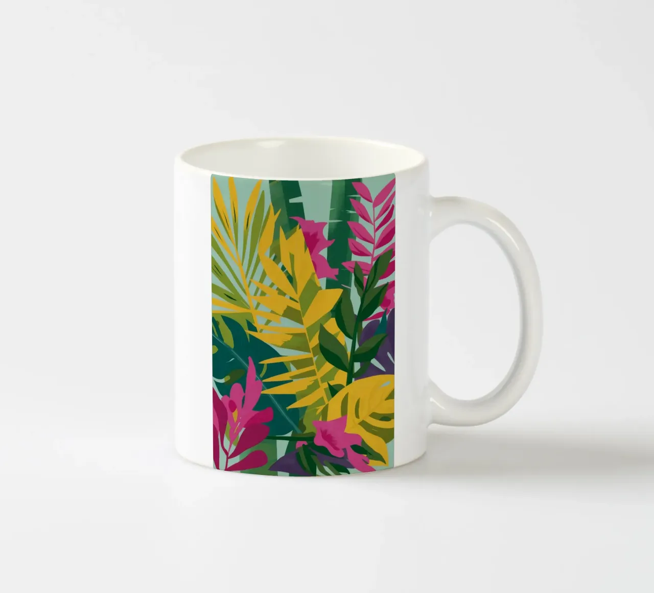 Foglie di giungla tazza in ceramica da Lumie Layers