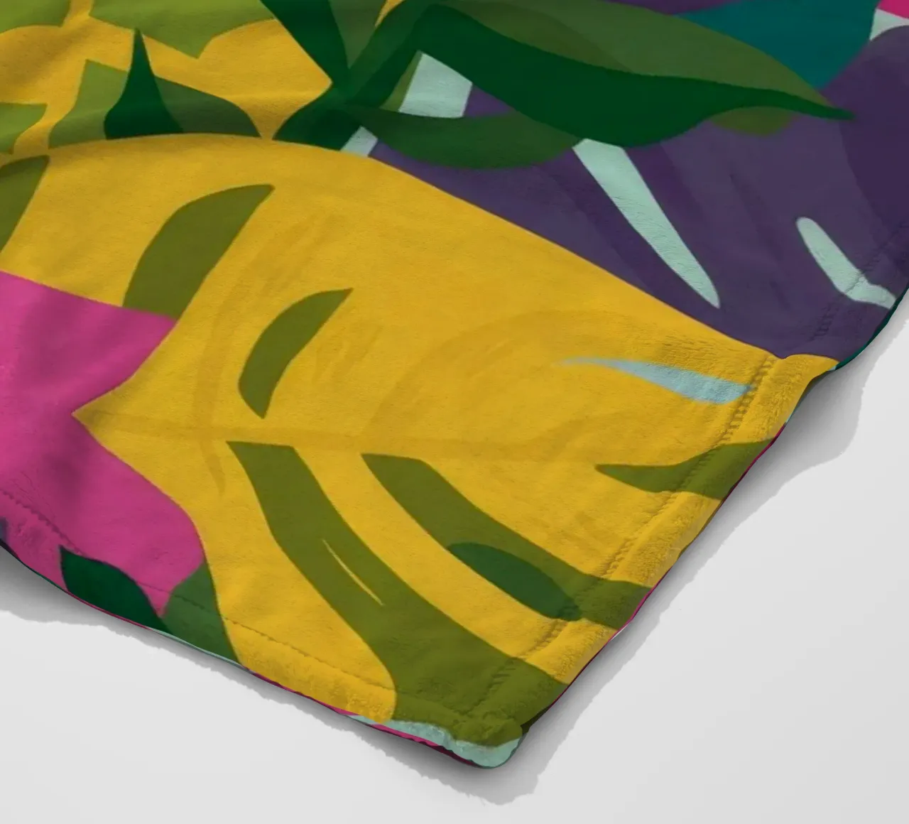 Foglie di giungla coperta in pile da Lumie Layers