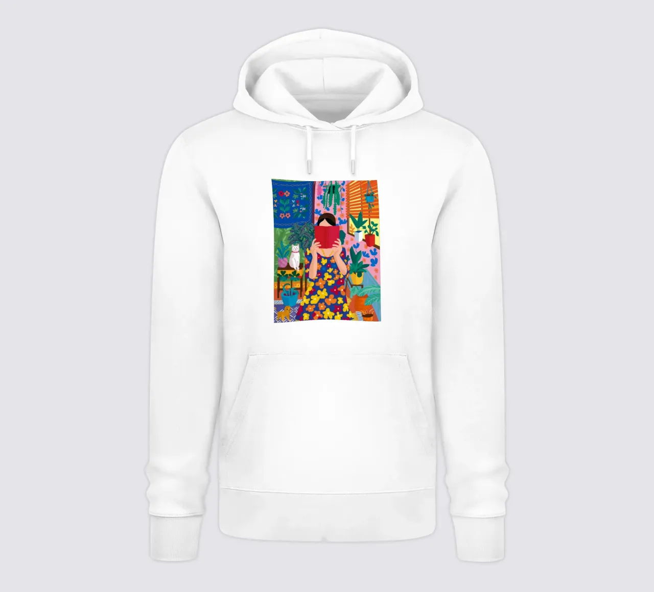 Abito floreale Reverie felpa con cappuccio da Grande Serene