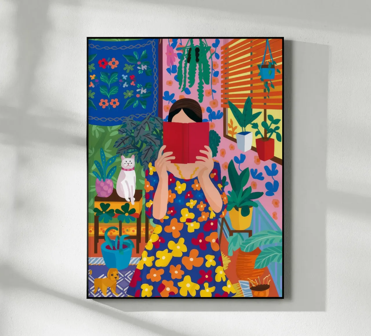 Abito floreale Reverie plexiglass da Grande Serene