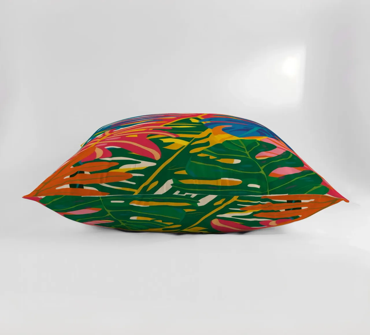 Abstract Leaf Dance decorative cushion by Lumie Layers