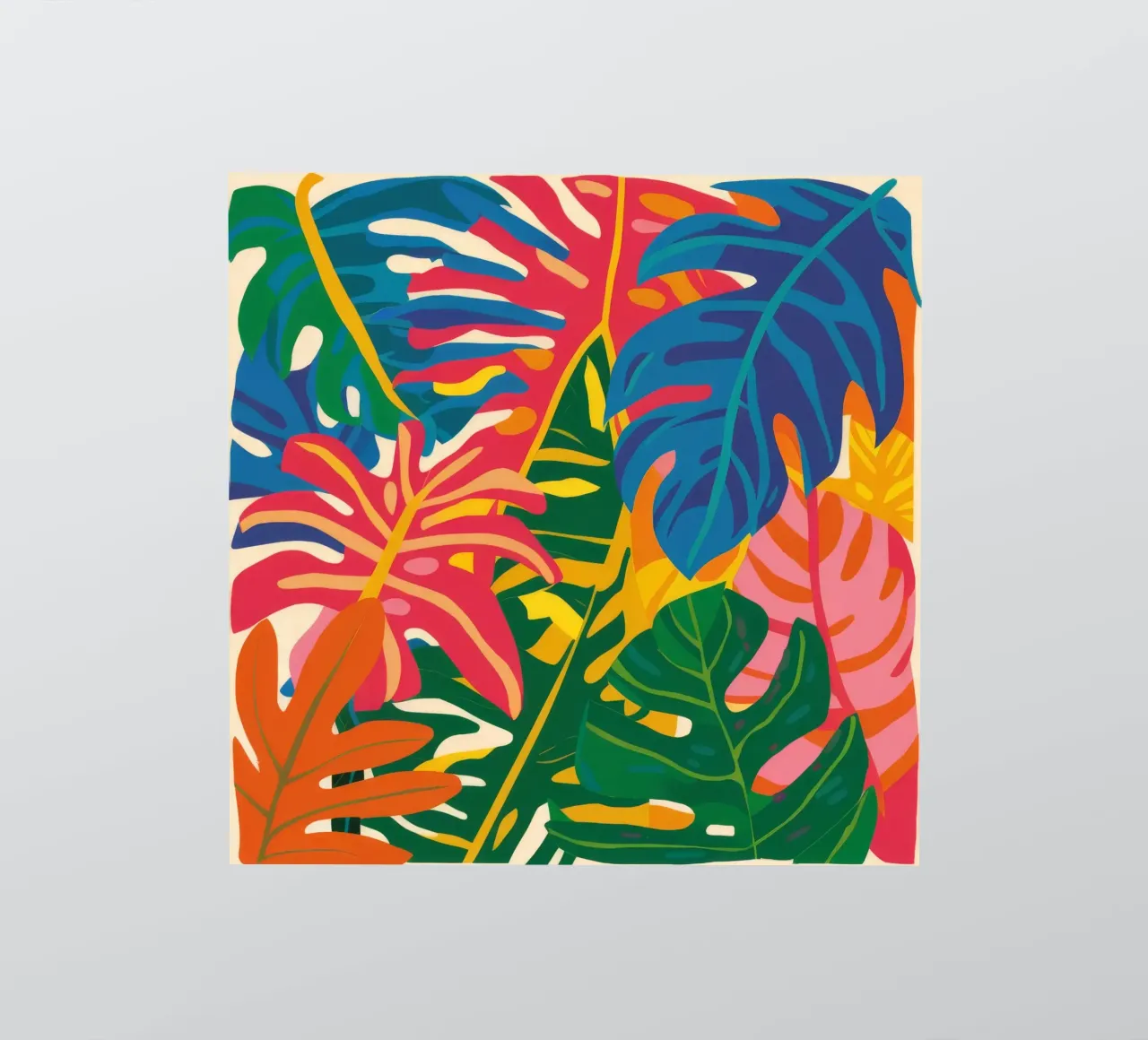 Abstract Leaf Dance sticker by Lumie Layers