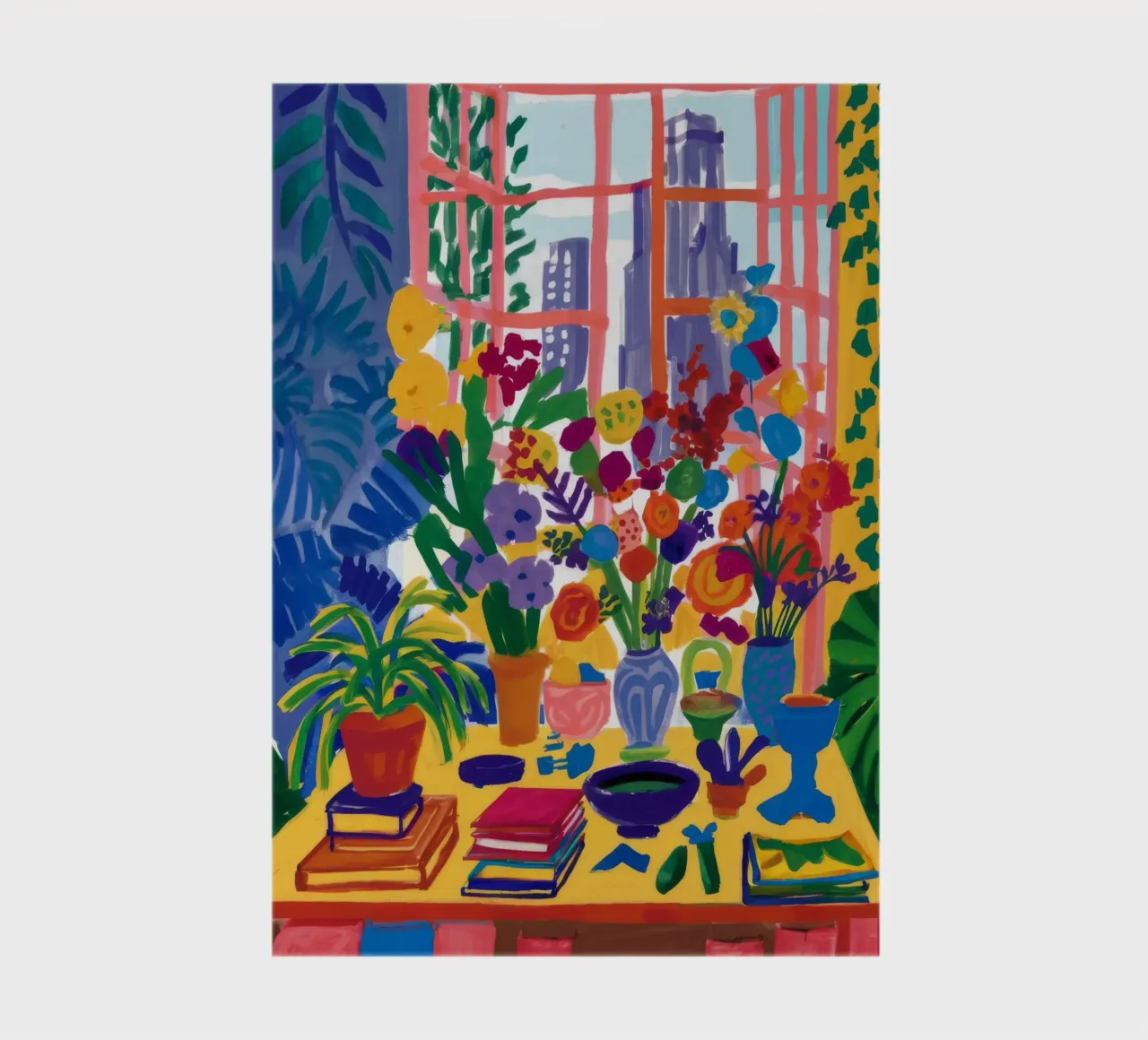 Window Box Blooms notebook by Grande Serene